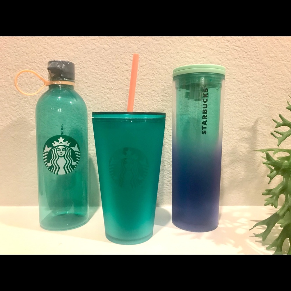 Starbucks Summer 2 Teal/Green Bundle